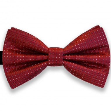  Papion visiniu, elegant, cu buline albe, model Luxury Line